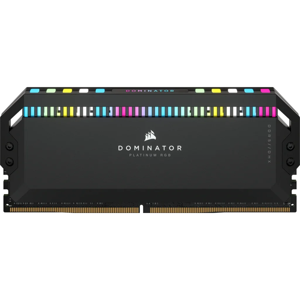 رم کورسیر DOMINATOR® PLATINUM RGB 32GB (2x16GB) DDR5 DRAM 5200MHz C40