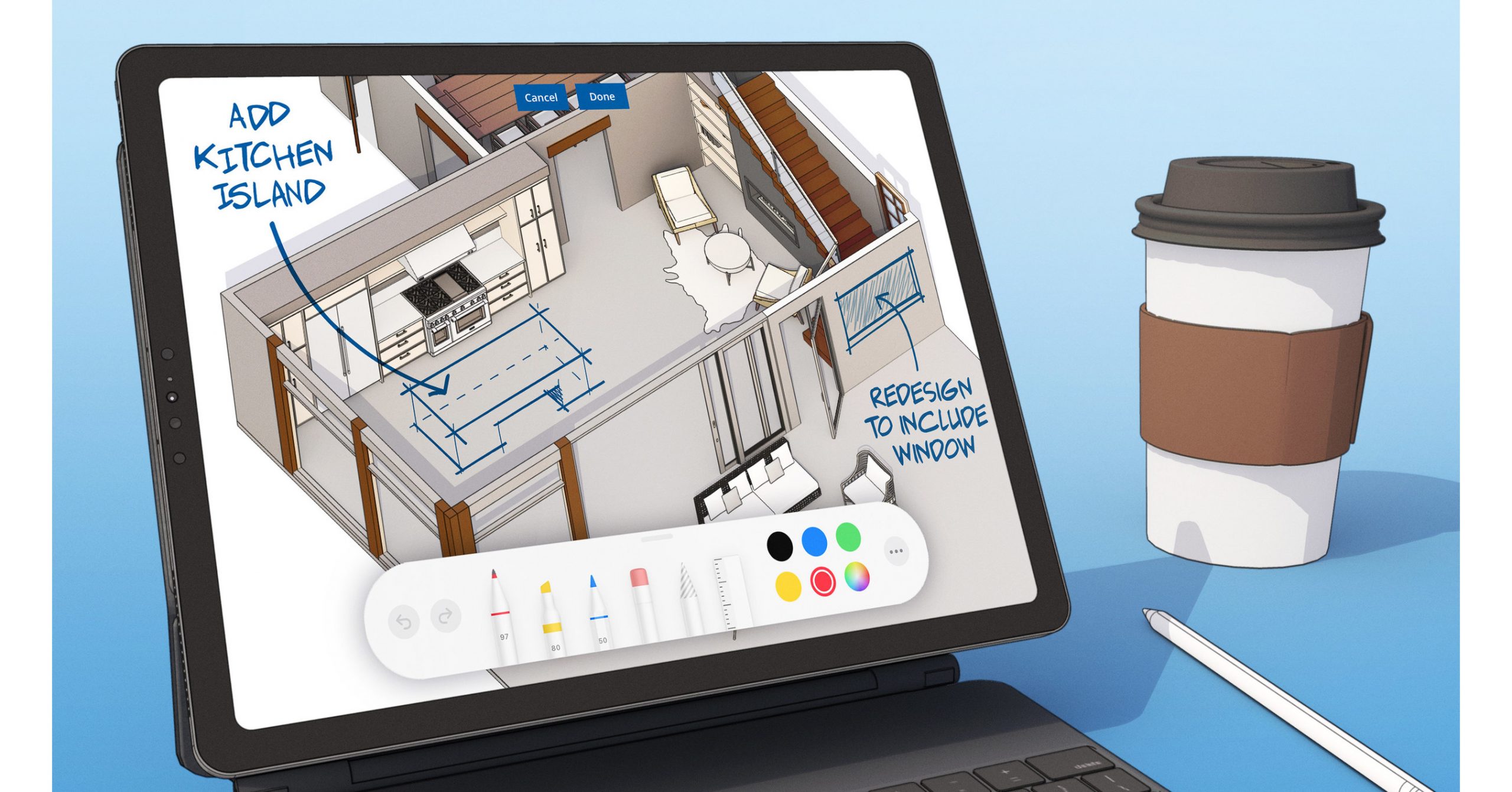 SketchUp برای iPad