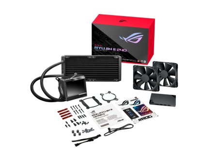 خنک کننده مایع پردازنده ایسوس ROG RYUJIN II 240 قیمت خرید فروش آنلاین گارانتی اصلی کولینگ مایع Asus ریوجین