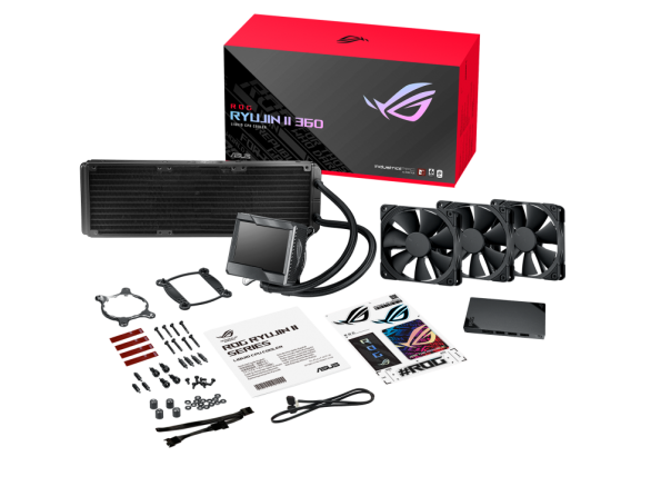 خنک کننده مایع پردازنده ایسوس ROG RYUJIN II 360 قیمت خرید فروش آنلاین گارانتی اصلی کولینگ مایع Asus ریوجین