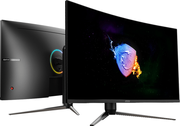 MSI Optix AG321CQR 16:9 Aspect Ratio Anti-Glare Super Narrow Bezel 1ms 2560 x 1440 (QHD) 165Hz Refresh Rate Tilt Adjustment Free Sync 32