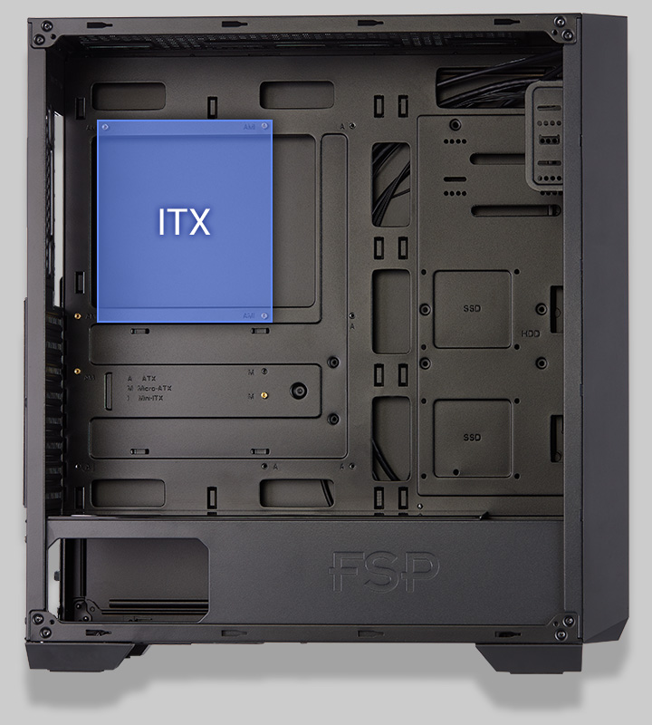 مادربرد ITx کیس CMT520