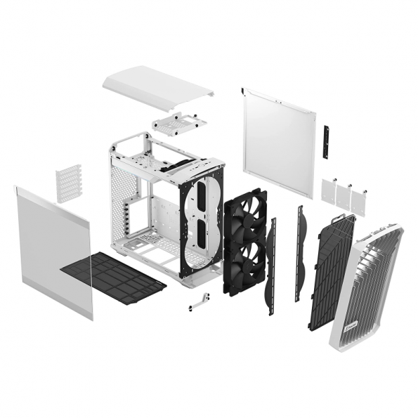 کیس فرکتال Torrent Compact White