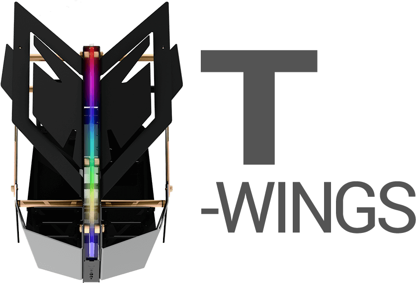 t-wings شاسی کیس اف اس پی CMT710