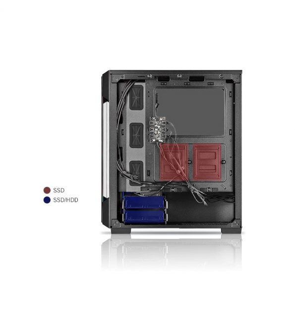 کیس کورسیر iCUE 220T RGB Black