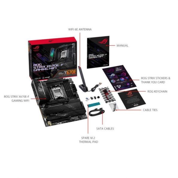 مادربرد ایسوس ROG STRIX X670E-F GAMING WIFI