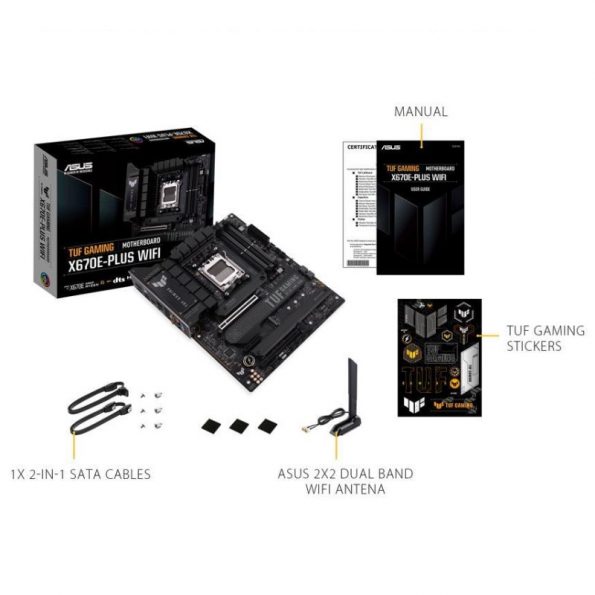مادربرد ایسوس TUF GAMING X670E PLUS WIFI