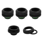فیتینگ کورسیر 4 تایی 14mm مشکی XF
