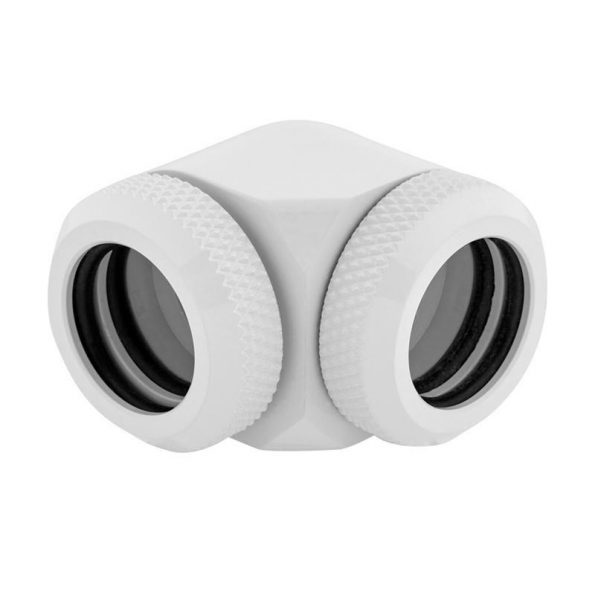 فیتینگ کورسیر 2 تایی 90 درجه ای 14mm سفید XF
