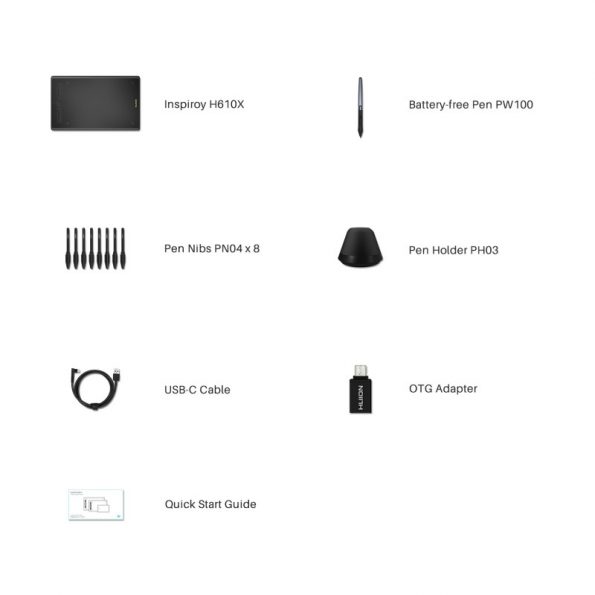 قلم نوری هویون Inspiroy H610X