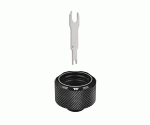 فیتینگ فشرده ساز لوله ترمالتیک مشکی Pacific C-PRO G1/4 16mm