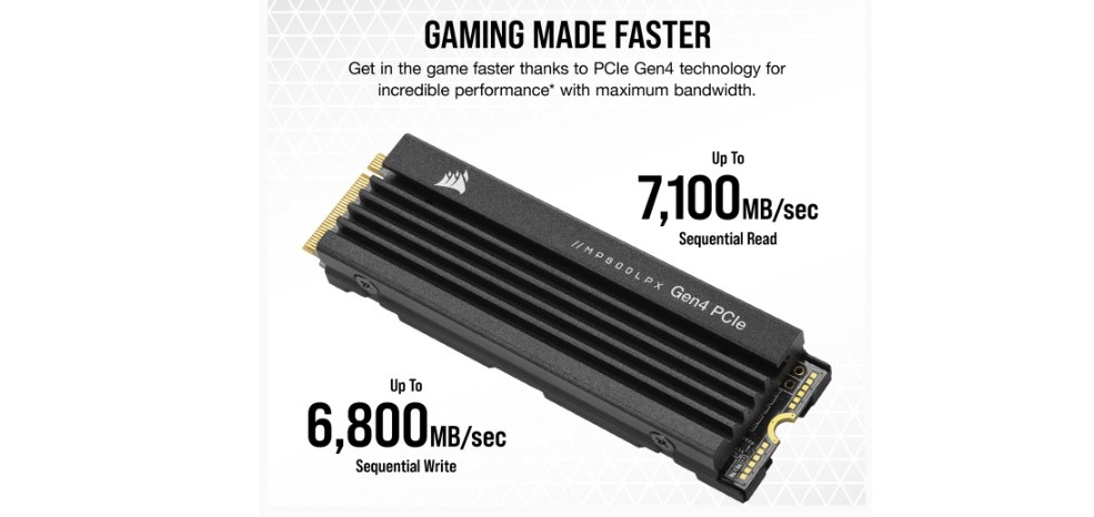 اس اس دی CORSAIR MP600 PRO LPX 2TB