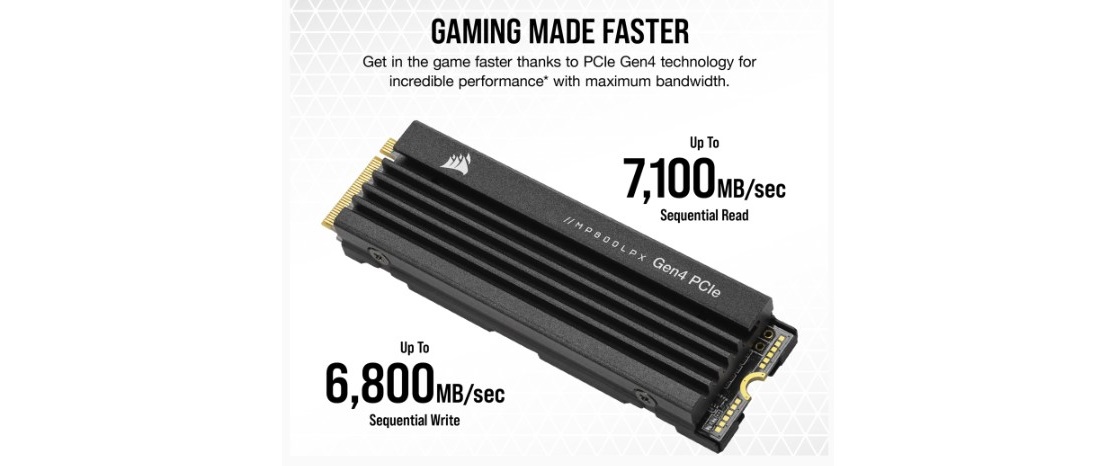 CORSAIR MP600 PRO LPX 500GB