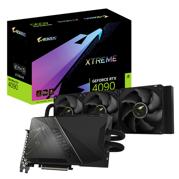 کارت گرافیک گیگابایت AORUS GeForce RTX 4090 XTREME WATERFORCE