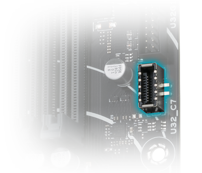 Front USB Type-C
