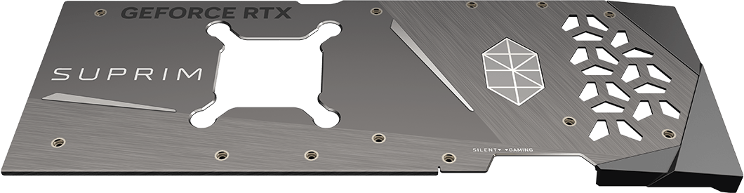 صفحه پشتی فلزی METAL BACK PLATE کارت گرافیک ام اس آی RTX 4090 SUPRIM