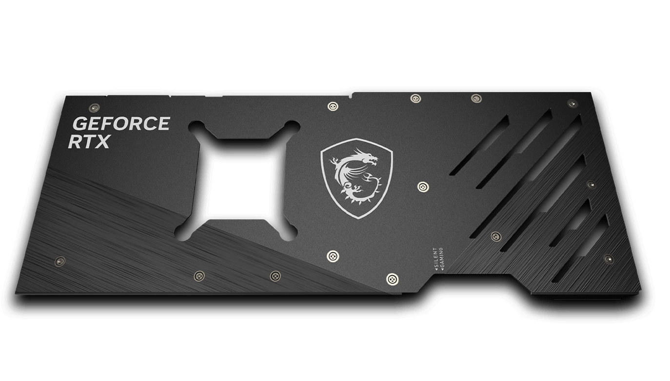 صفحه پشتی فلزی METAL BACK PLATE  MSI GeForce RTX 4090 GAMING TRIO