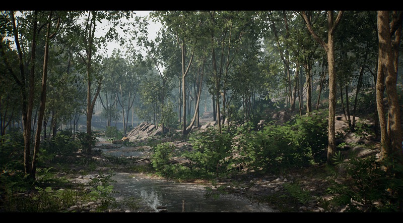 ایجاد محیط‌های طبیعی و سینمایی در Unreal Engine 5