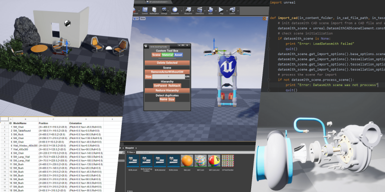 اتوماسیون پایتون در Unreal Engine 5