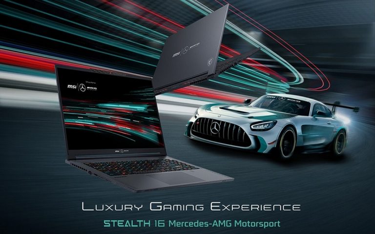 لپ تاپ گیمینگ MSI و Mercedes-AMG