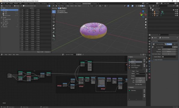 Geometry Nodes در بلندر