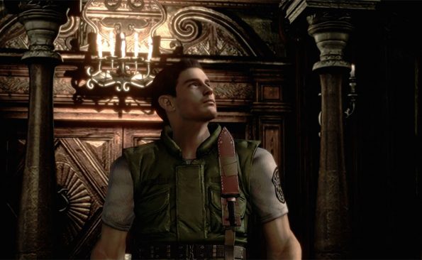 resident evil 1996 Chris Redfield