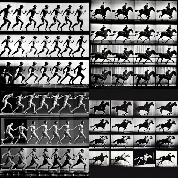 Midjourney Prompt :Muybridge sequence
میدجرنی پرامپت 