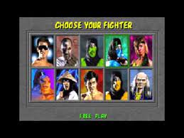 شخصیت های بازی Mortal Kombat 1992