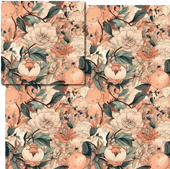 Midjourney Prompt :Seamless pattern, vintage watercolor, flowers
میدجرنی پرامپت Seamless patterns
