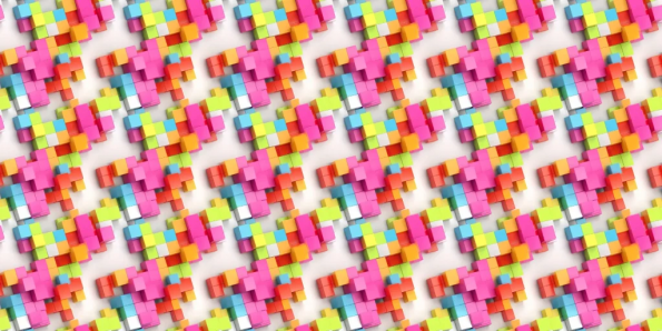 Midjourney Prompt   :3d tetris, white background --tile -