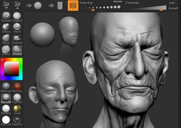 نرم افزار Zbrush