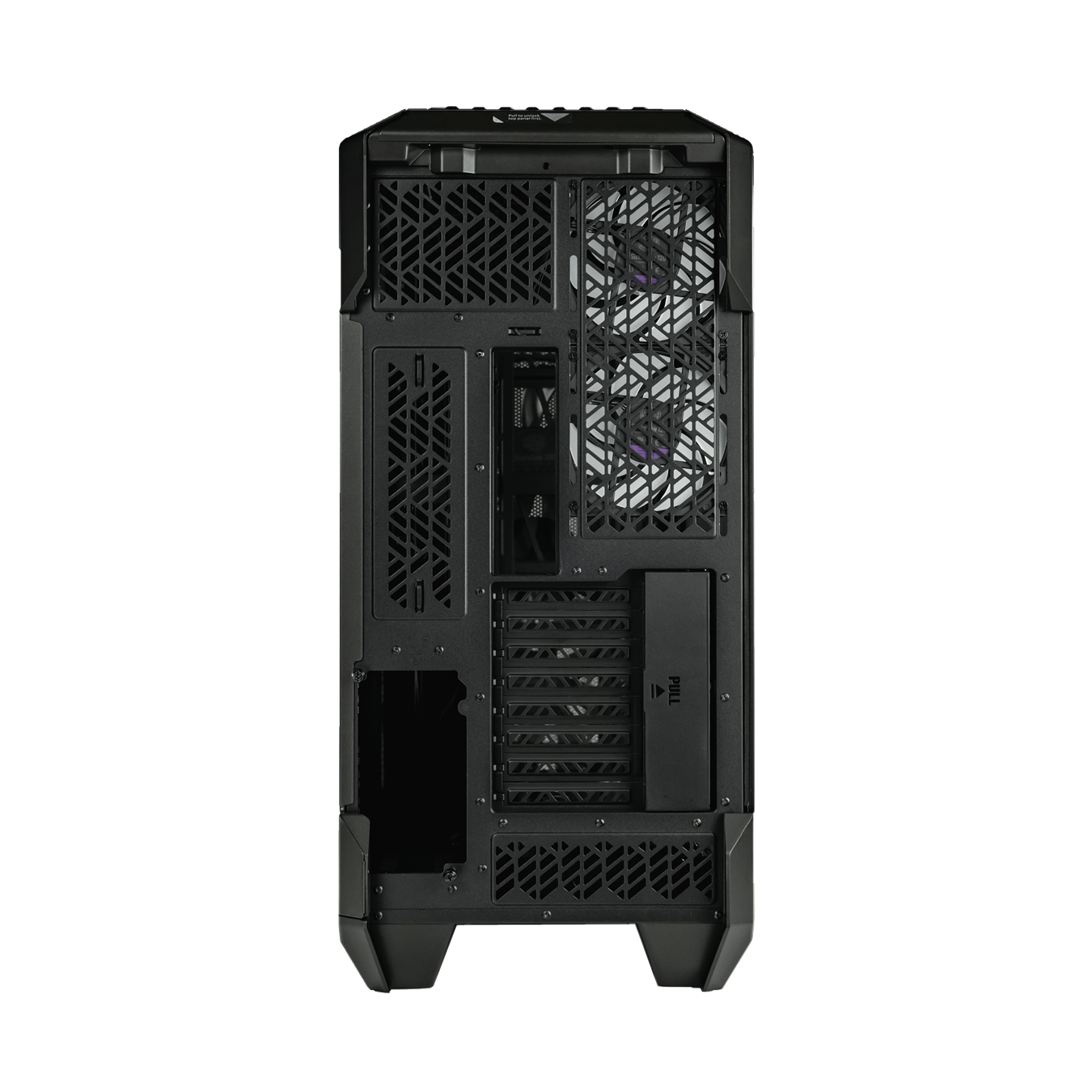 Cooler Master HAF 700 E-ATX High Airflow PC Case, Mesh Front Panel, Dual 200mm Sickleflow Customizable ARG Fans, 1 x USB 3.2 gen 2 Type C, 4 x USB 3.2 gen 1 (3.0) کیس کولرمستر کولر مستر هاف هفتصد