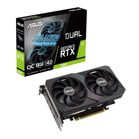 کارت گرافیک ASUS Dual GeForce RTX 3060 OC Edition 8GB GDDR6