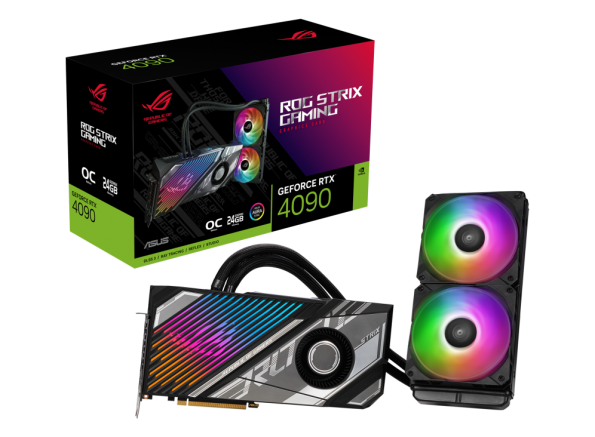 کارت گرافیک ROG Strix LC GeForce RTX™ 4090 24GB GDDR6X OC Edition ایسوس asus