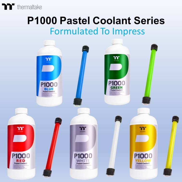 کولانت Thermaltake P1000 Pastel Coolant RED GREEN BLUE 