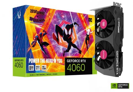 کارت گرافیک زوتاک زوتک ZOTAC GAMING GeForce RTX 4060 8GB OC Spider-Man™ Across The Spider-Verse Bundle