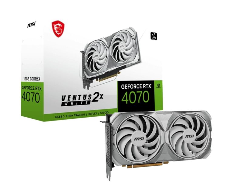 GeForce RTX 4070/RTX 4070 Ti Ventus 2X