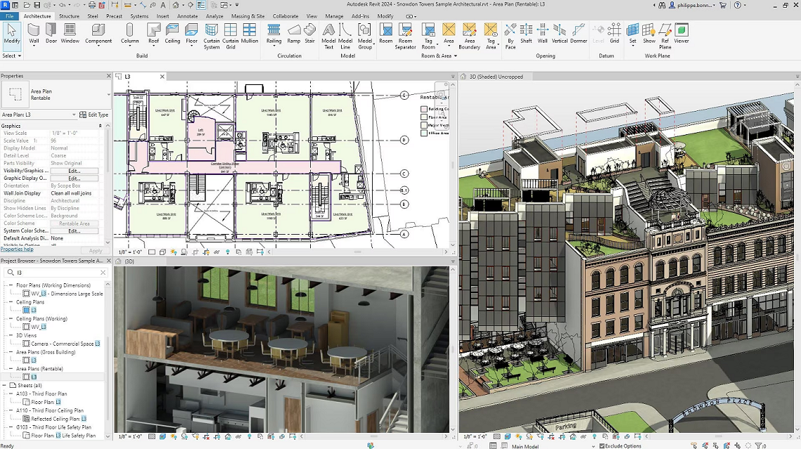 راهنمای نرم افزار Autodesk Revit