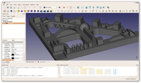 نرم افزار FreeCAD