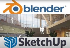 Blender و SketchUp