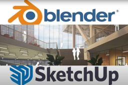 Blender و SketchUp