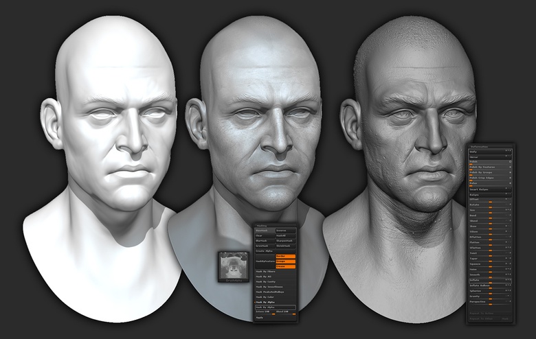 ZBrush Face Tools