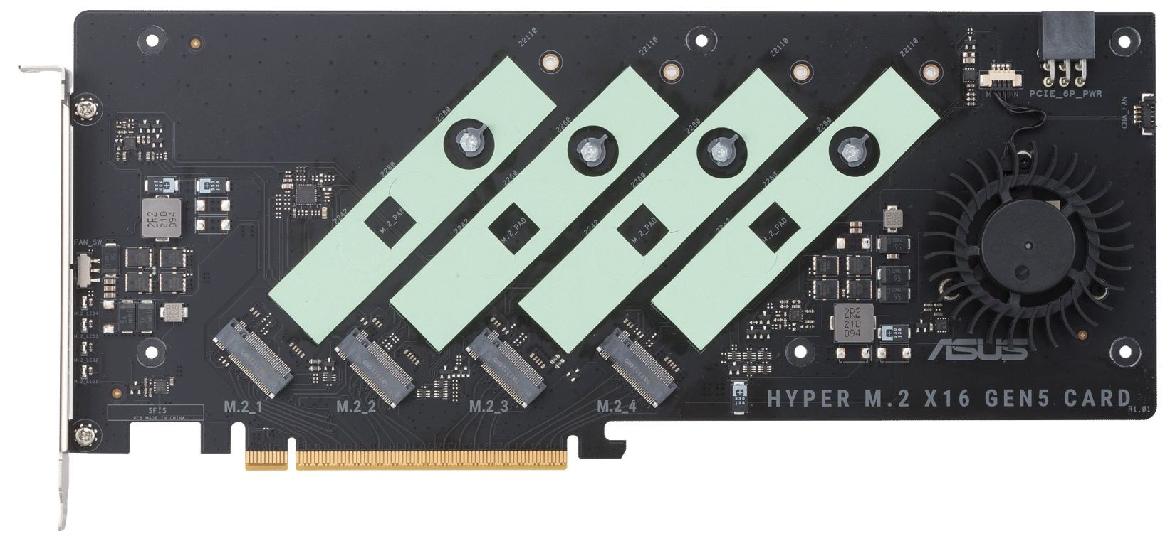 کارت ASUS Hyper M.2 SSD Gen5 x16