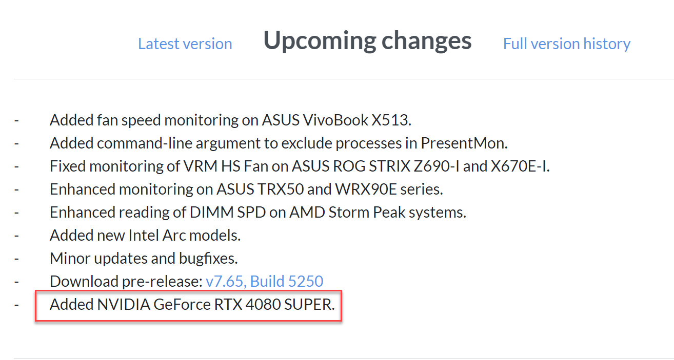 GeForce RTX 4080 SUPER