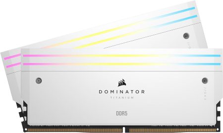 رم Corsair 64GB 32GB DDR5 DOMINATOR TITANIUM 6000Mhz 6600MHZ 7000MHZ 7200MHZ سفید White