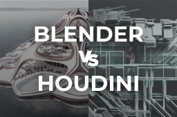 Houdini و Blender
