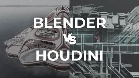 Houdini و Blender