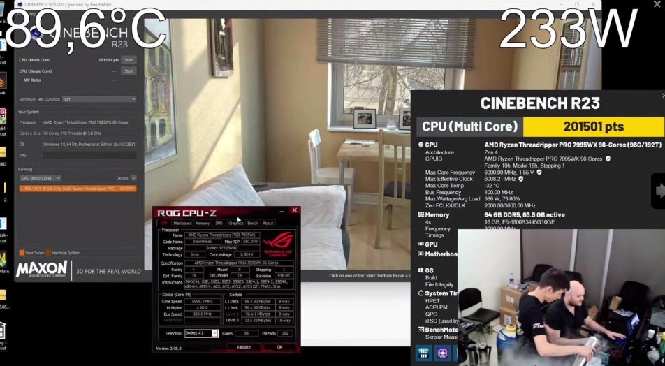 Threadripper Pro 7995WX