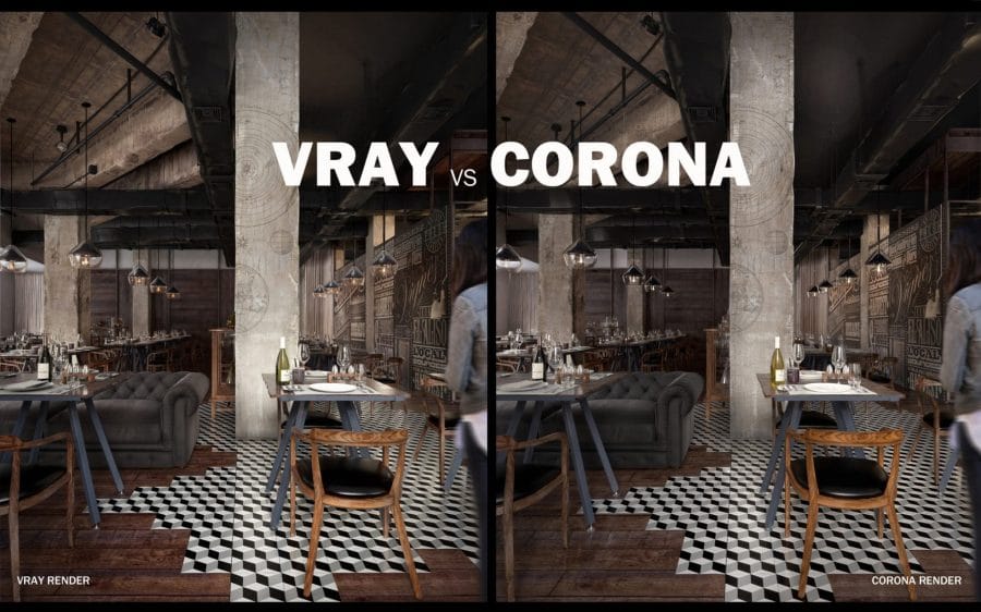 Lumion، Vray و Corona