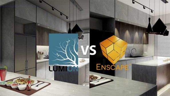 مقایسه V-Ray و Enscape و Lumion: انتخاب بهترین نرم افزار رندرینگ